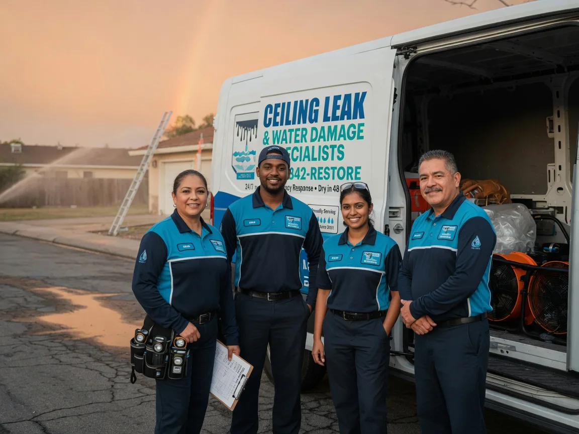 Ceiling Leak Cleanup company in La Blanca, TX